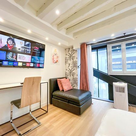 Urban Flat 179 - Pretty Loft Montorgueil Apartment Paris Luaran gambar