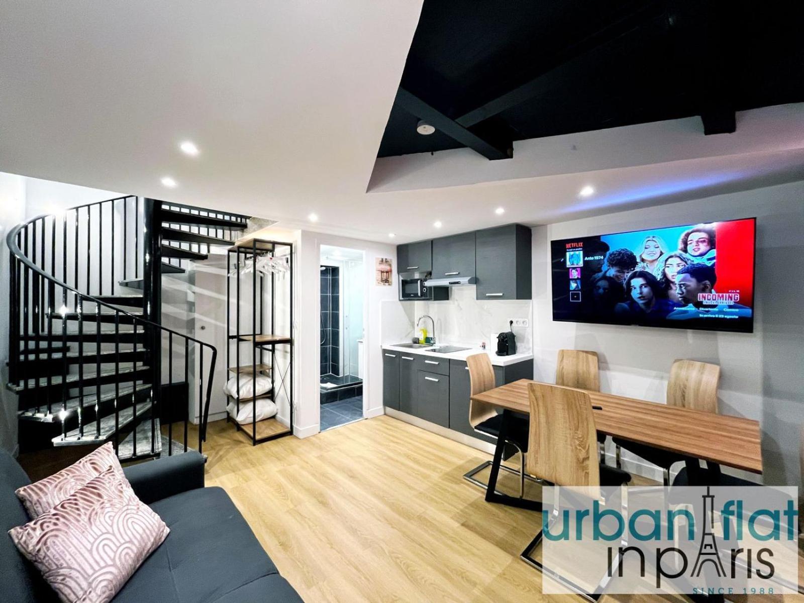 Urban Flat 179 - Pretty Loft Montorgueil Apartment Paris Luaran gambar