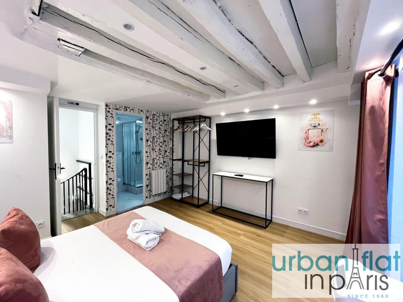 Urban Flat 179 - Pretty Loft Montorgueil Apartment Paris Luaran gambar