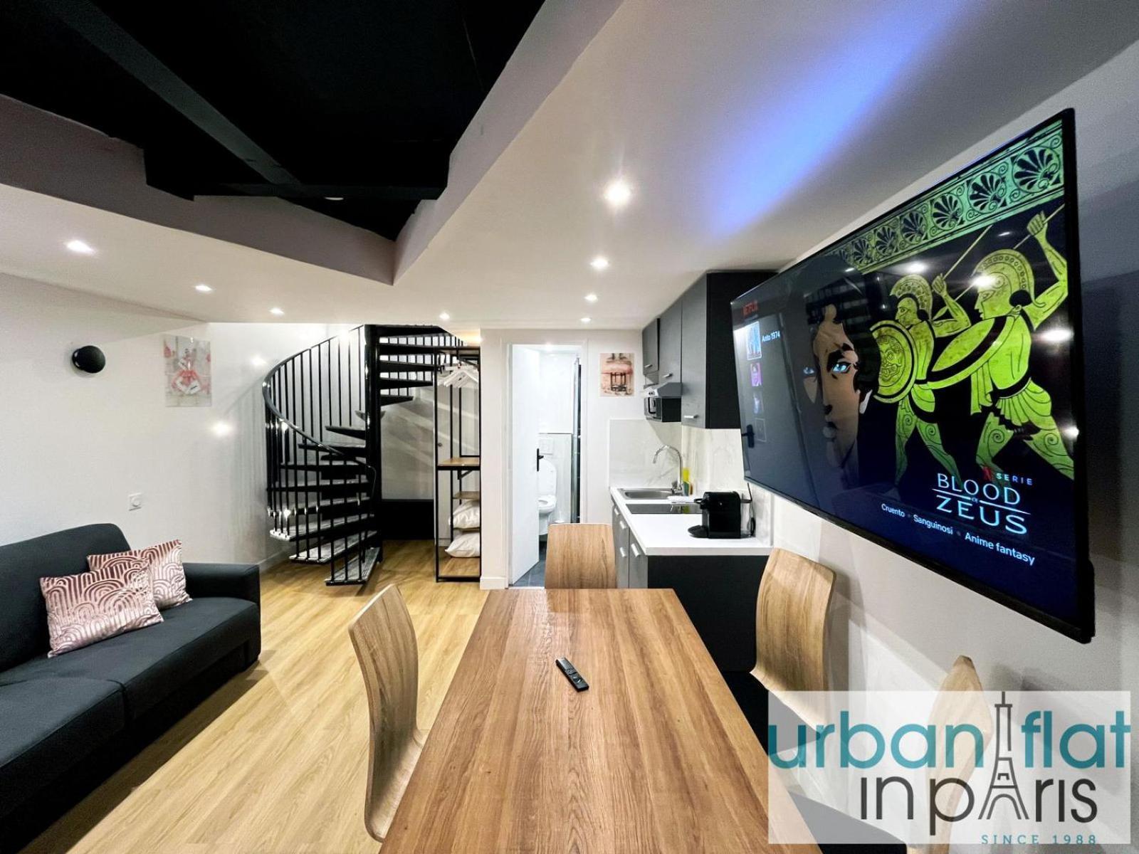 Urban Flat 179 - Pretty Loft Montorgueil Apartment Paris Luaran gambar