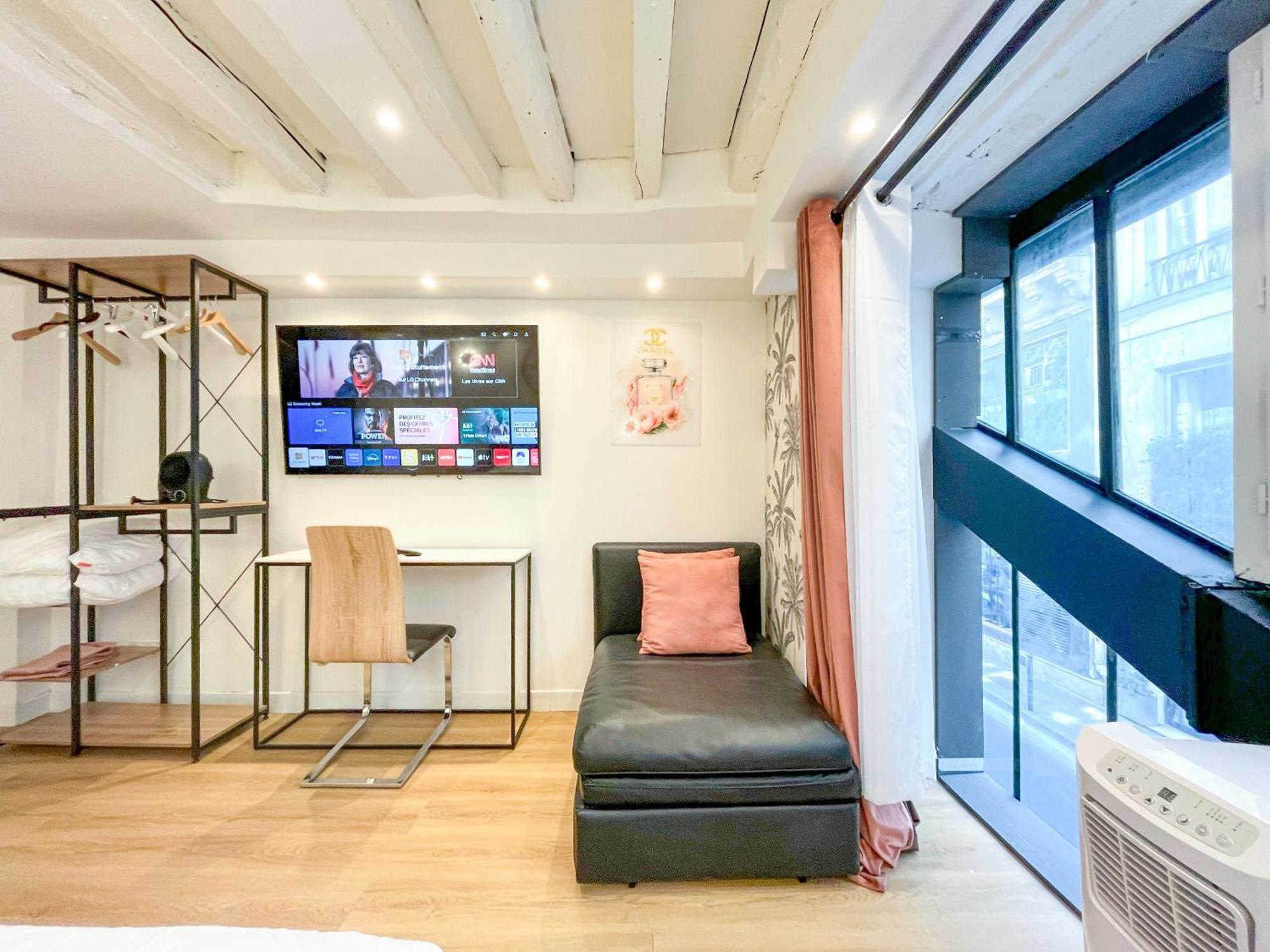 Urban Flat 179 - Pretty Loft Montorgueil Apartment Paris Luaran gambar