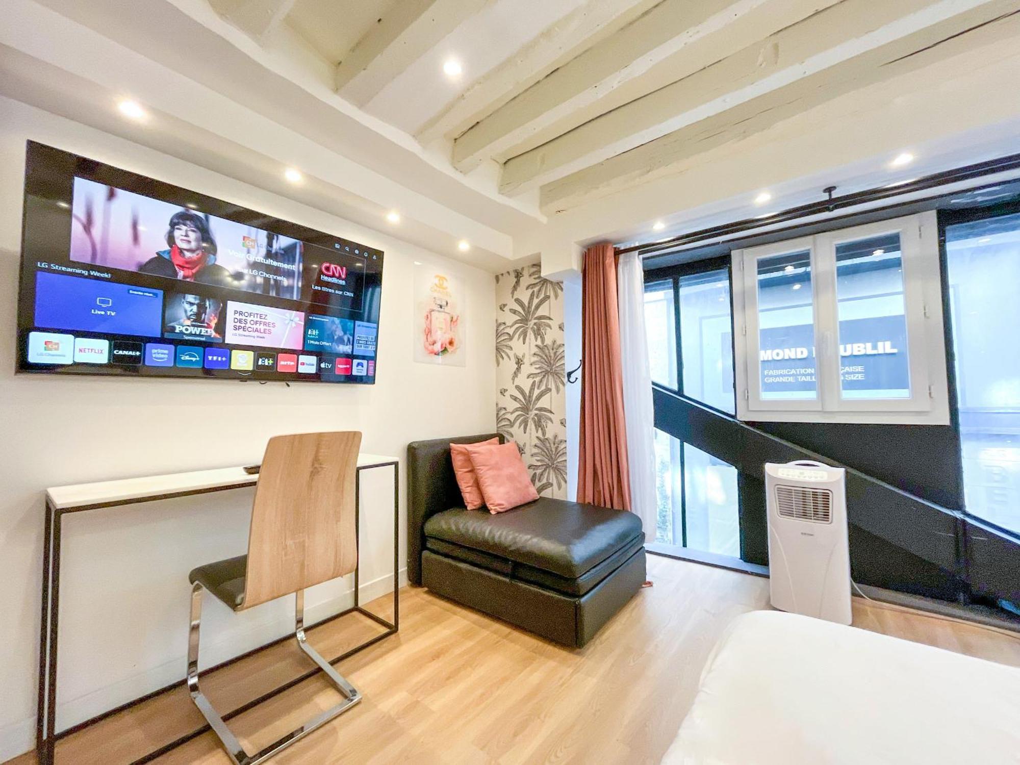 Urban Flat 179 - Pretty Loft Montorgueil Apartment Paris Luaran gambar